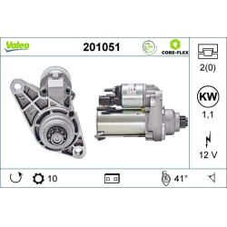  starteris <small>VALEO CORE-FLEX</small>