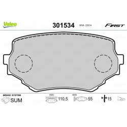  stabdžių trinkelių rinkinys, diskinis stabdys <small>ESSENTIAL</small>