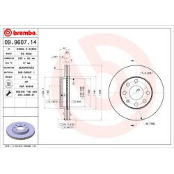  stabdžių diskas (1vnt) <small>PRIME LINE</small>