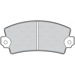  stabdžių trinkelių rinkinys, diskinis stabdys <small>ESSENTIAL</small>