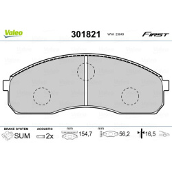  stabdžių trinkelių rinkinys, diskinis stabdys <small>ESSENTIAL</small>