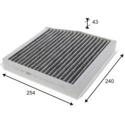  filtras, salono oras <small>VALEO PROTECT</small>