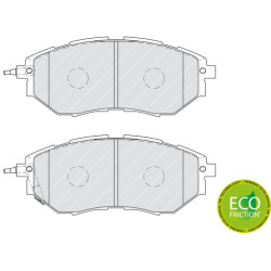  stabdžių trinkelių rinkinys, diskinis stabdys <small>PREMIER ECO FRICTION</small>