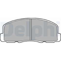  stabdžių trinkelių rinkinys, diskinis stabdys