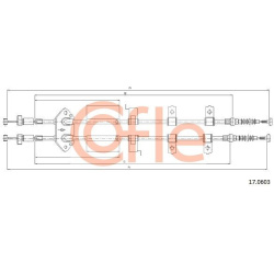  trosas, stovėjimo stabdys