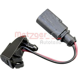  plovimo skysčio purkštukas, priekinis langas