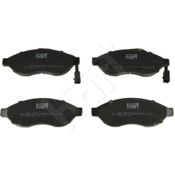  stabdžių trinkelių rinkinys, diskinis stabdys