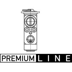 išsiplėtimo vožtuvas, oro kondicionavimas <small>BEHR *** PREMIUM LINE ***</small>