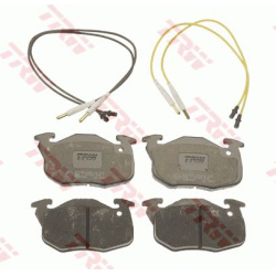  stabdžių trinkelių rinkinys, diskinis stabdys <small>COTEC</small>