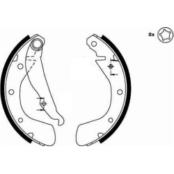  stabdžių trinkelių komplektas