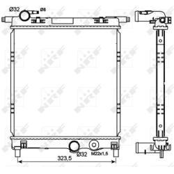 radiatorius, variklio aušinimas
