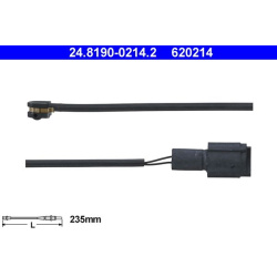  įspėjimo kontaktas, stabdžių trinkelių susidėvėjimas