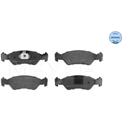  stabdžių trinkelių rinkinys, diskinis stabdys <small>MEYLE-ORIGINAL: True to OE.</small>