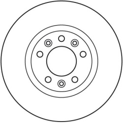  stabdžių diskas (1vnt)