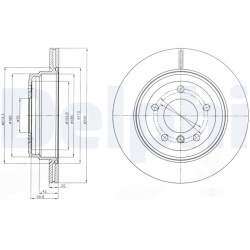  stabdžių diskas (1vnt)