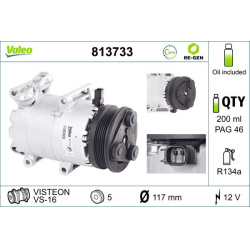  kompresorius, oro kondicionierius <small>VALEO RE-GEN REMANUFACTURED</small>