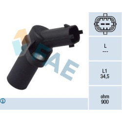  jutiklis, alkūninio veleno impulsas