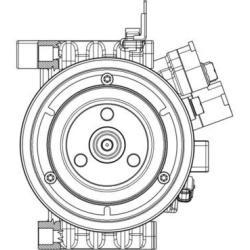  kompresorius, oro kondicionierius <small>BEHR *** PREMIUM LINE ***</small>