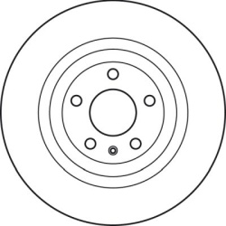  stabdžių diskas (1vnt) <small>TRW SINGLE</small>