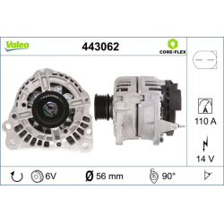  kintamosios srovės generatorius <small>VALEO CORE-FLEX</small>