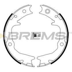  stabdžių trinkelių komplektas, stovėjimo stabdis