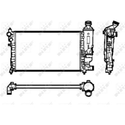  radiatorius, variklio aušinimas