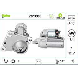  starteris <small>VALEO CORE-FLEX</small>