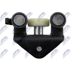  ritinėlio kreiptuvas, atstumiamos durys