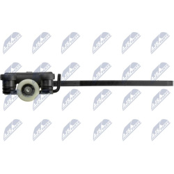  ritinėlio kreiptuvas, atstumiamos durys