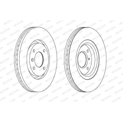  stabdžių diskas (1vnt) <small>PREMIER Coat+ disc</small>