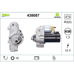  starteris <small>VALEO ORIGINS NEW OE TECHNOLOGY</small>