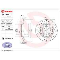  stabdžių diskas (1vnt) <small>XTRA LINE - Xtra</small>