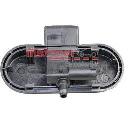  plovimo skysčio purkštukas, priekinis langas