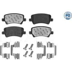  stabdžių trinkelių rinkinys, diskinis stabdys <small>MEYLE-PD: Advanced performance and design.</small>