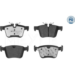  stabdžių trinkelių rinkinys, diskinis stabdys <small>MEYLE-PD: Advanced performance and design.</small>