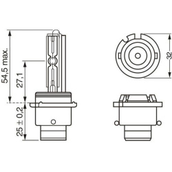  lemputė, priekinis žibintas <small>