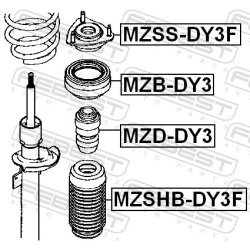  pakabos statramsčio atraminis guolis