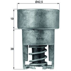  termostatas, aušinimo skystis <small>BEHR</small>