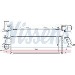  tarpinis suslėgto oro aušintuvas, kompresorius <small>** FIRST FIT **</small>