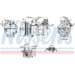  kompresorius, oro kondicionierius <small>** FIRST FIT **</small>