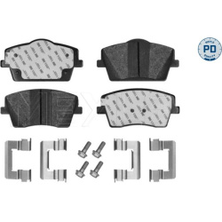  stabdžių trinkelių rinkinys, diskinis stabdys <small>MEYLE-PD: Advanced performance and design.</small>