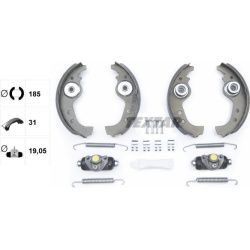  stabdžių trinkelių komplektas <small>Shoe Kit</small>