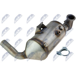  suodžių / kietųjų dalelių filtras, išmetimo sistema