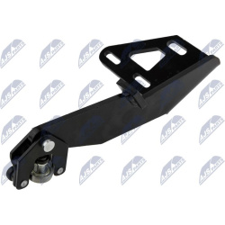  ritinėlio kreiptuvas, atstumiamos durys