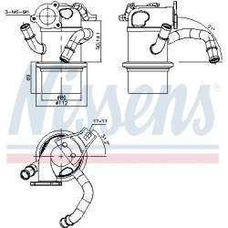  aušintuvas, išmetamųjų dujų recirkuliacija <small>** FIRST FIT **</small>