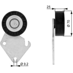  kreipiantysis skriemulys, V formos rumbuotas diržas <small>DriveAlign™</small>