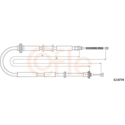  trosas, stovėjimo stabdys