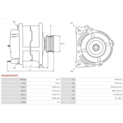  kintamosios srovės generatorius <small>Denso</small>