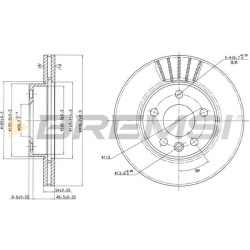  stabdžių diskas (1vnt)