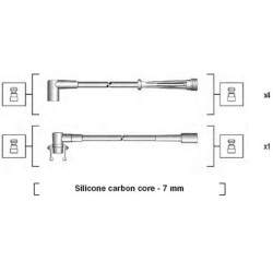  uždegimo laido komplektas